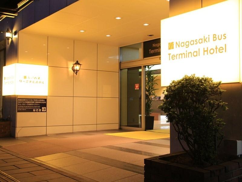 Nagasaki Bus Terminal Hotel Bagian luar foto